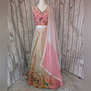Embroidered Colorful Lehenga Choli
